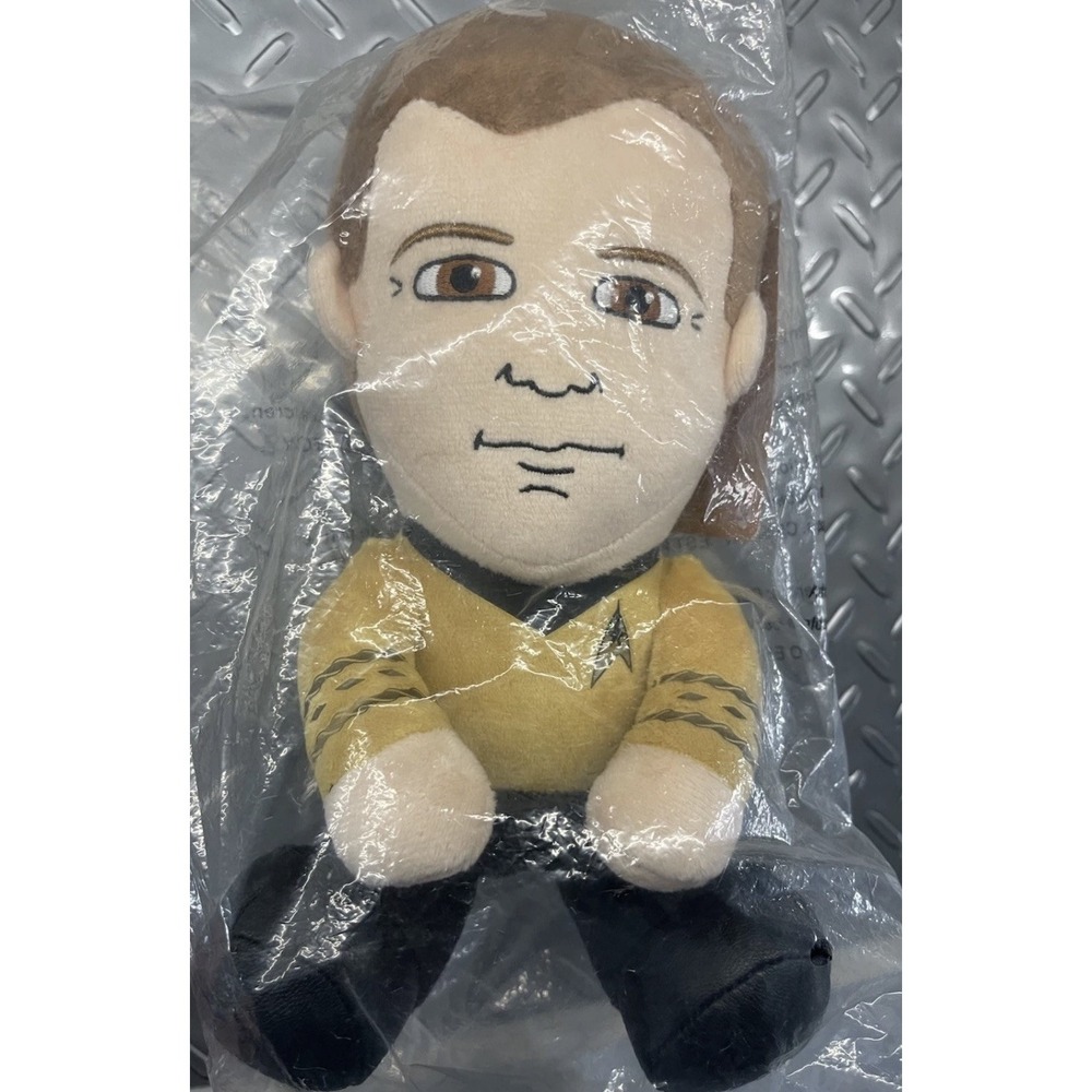 Star Trek Captain James T. Kirk Phunny 8 Inch Plush Toy New